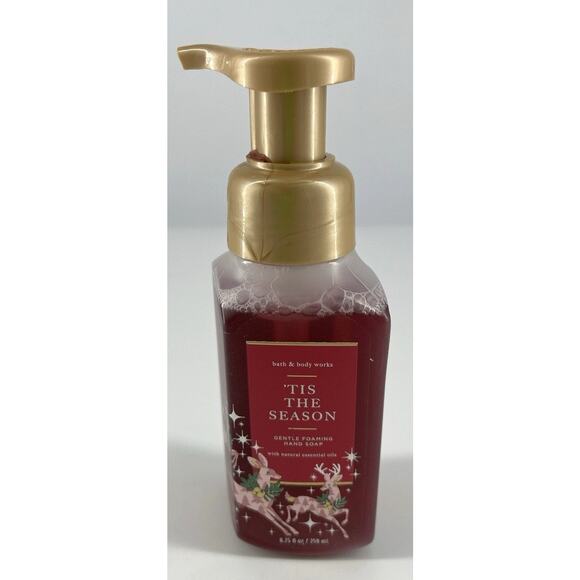 Bath & Body Works Tis the Season Foaming Hand Soap 8.75oz Christmas Holiday New - Picture 1 of 2